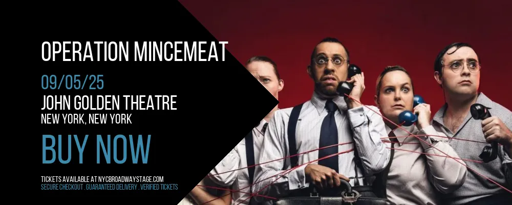 Operation Mincemeat at John Golden Theatre